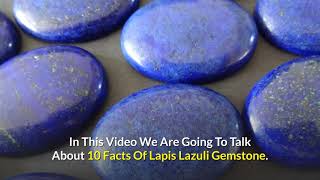 💎 10 Facts About Lapis Lazuli Gemstone [upl. by Marcelle]