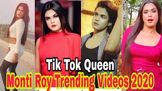 Monti roy video 🥰😍 monty roy  montii roy new video 💃🔥 tik tok video  tik tok girl  viral videos [upl. by Ekoorb]