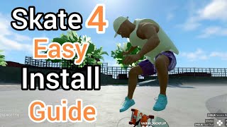 Skate 4 Skate Full Installation Guide  Gameplay amp Features [upl. by Ringsmuth]