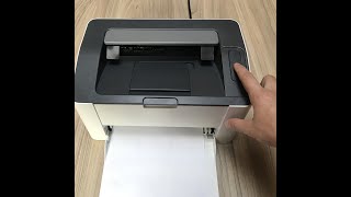 HP Laser HP 107a 107w Print Supplies information and Configuration [upl. by Spada]