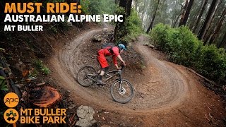 Must Ride Australian Alpine Epic Trail Mt Buller [upl. by Yared148]