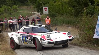 Lancia Stratos HF Rally Tribute  PURE Engine Sound [upl. by Ena]