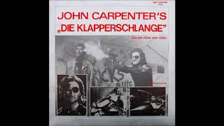 John Carpenter  Die Klapperschlange  Escape from New York   Vocal  12inch Vinyl [upl. by Eniamrej]