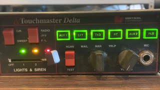 Federal Signal Unitrol Touchmaster Delta Siren  Full Tone Demo [upl. by Seravart732]