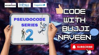 Accenture Model Pseudocode Question 2  Detailed Solution and Explanation accenturejobs pseudocode [upl. by Vada533]