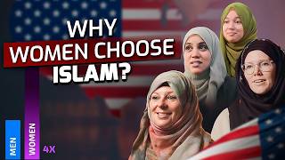 Why WOMEN CONVERT to ISLAM in USA  Amazing VALUE of WOMEN in ISLAM FatimaBarkatulla [upl. by Archibald54]