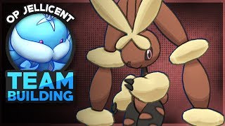 Mega Lopunny Pokemon Showdown OU Team Building WOPJellicent Smogon Sun and Moon OU Team [upl. by Gregoire13]