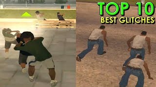 TOP 10 Best Glitches in GTA San Andreas PC [upl. by Eimma]