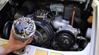 Porsche 911 Alternator Replacement  DIY [upl. by Adav]