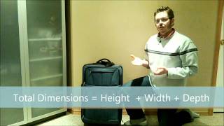 How to Work Out Your Luggage Dimensions [upl. by Venetia]