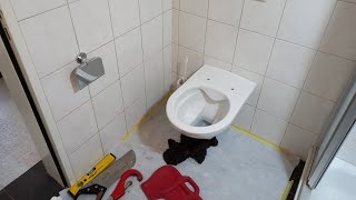 Wie eine Toilette selber auswechseln [upl. by Assilav]