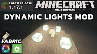 Minecraft Java 1171 LambDynamicLights  A Dynamic Lights Mod Fabric amp Iris Shaders 1171 [upl. by Felike]