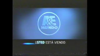 Tandas Comerciales AampE Mundo 20012002 [upl. by Brandais]