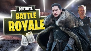 JON SNOW GAME OF THRONES PLAYS FORTNITE 1 [upl. by Bord]