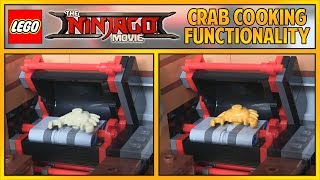 LEGO Crab Cooking Function  Ninjago City 70620 [upl. by Amapuna]