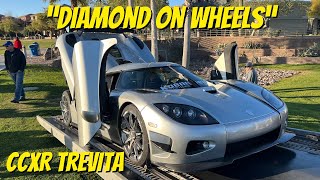 Diamond on Wheels Koenigsegg CCXR Trevita [upl. by Eromle982]