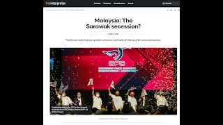 Malaysia The Sarawak secession [upl. by Nomzaj]