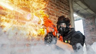 LTT Nerf Mod  Special War Nerf Guns Battle Skill Mod Shooter Laser Of SEAL X [upl. by Lamrouex397]