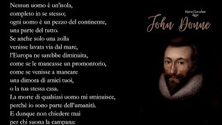 John Donne quotNessun uomo è unisolaquot [upl. by Hadias]