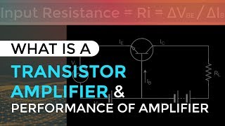 What is a Transistor Amplifier amp How Does Transistor Works as an Amplifier  BJTs  EDC [upl. by Whiteley446]