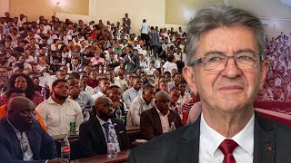 Conférence de JeanLuc Mélenchon à l’Université de Kinshasa [upl. by Inahet]