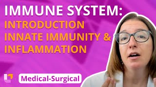 Immune system  Introduction Innate Immunity amp Inflammation MedicalSurgical  LevelUpRN [upl. by Manley78]