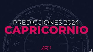 Predicciones 2024  Capricornio  Canal 13 [upl. by Lampert]