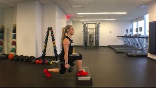 The Elevated Reverse Lunge [upl. by Alyl]