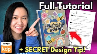 How to Publish a Hardcover Journal on Amazon KDP  StepbyStep Guide  Exclusive Design Tip [upl. by Julietta]