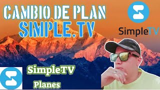 Como cambiar de plan en SimpleTV [upl. by Volding39]