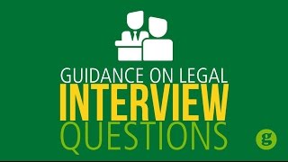 Guidance on Legal Interview Questions [upl. by Gaskill760]