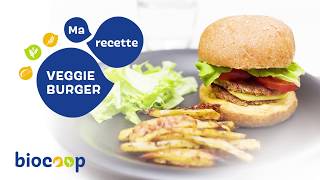 Biocoop  Recette de Burger Veggie [upl. by Gayl]