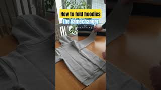 How to fold a hoodie shorts [upl. by Eikcaj]