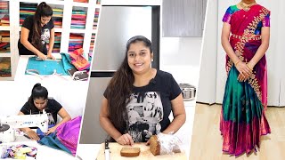 DAY IN MY LIFE NADHIRA VLOG TAMIL  AUSTRALIA TAMIL VLOG  STITCHING VLOG [upl. by Lyons]