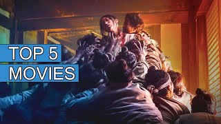 Top 5 Korean Zombie Movies [upl. by Yblehs974]