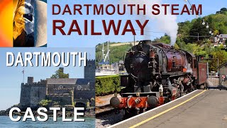 Dartmouth Steam Railway To Kingswear amp Ferry To Dartmouth Castle   And Back [upl. by Lamoree]