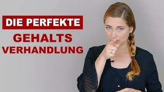 Gehaltsverhandlung im Vorstellungsgespräch  So geht es richtig [upl. by Elyrad523]