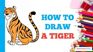 How To Draw Tiger  YouTube Studio Sketch Tutorial [upl. by Krawczyk410]