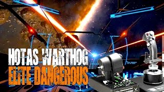 Thrustmaster HOTAS Warthog Review and using it with Elite Dangerous [upl. by Leeth702]