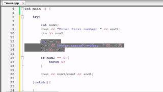 Buckys C Programming Tutorials  63  More Exceptions Examples [upl. by Haelahk913]