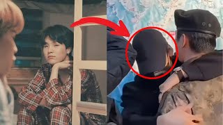 ¡No pudo contener las lágrimas Suga rompió a llorar cuando se encontró con JiminBTS SUGA Jimin [upl. by Atirma]