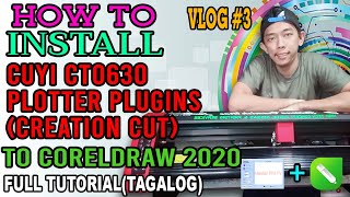 How to Install Cuyi CTO630 Plugins to Coreldraw 2020 Full Tutorial Tagalog [upl. by Aiepoissac518]