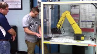 Setting up a User frame on a Fanuc Robot [upl. by Fanestil]