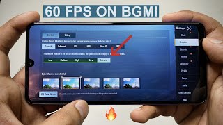 Enable 60 FPS SmoothExtreme in BGMI on any Android Smartphone [upl. by Lombardi]