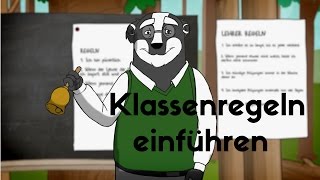 Klassenregeln einführen Gemeinsam sind wir Klasse [upl. by Amyas]