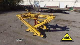 Portable SelfErecting Gantry Crane [upl. by Eenaej]