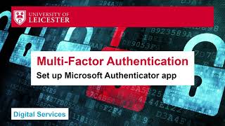 Set up MFA using the Authenticator app [upl. by Yrrem]