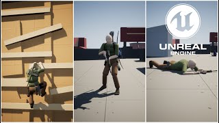 UE5  Interaction With ALS Full Demonstration  Unreal Engine 5 [upl. by Nurse]