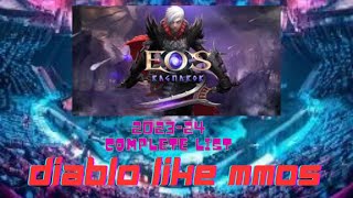 EOS RAGNAROK ONLINE GAMES LIKE DIABLO [upl. by Dric]