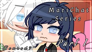 Our Love Story  Gacha Club Series  MLB  Part 1  GCMM Marichat  Inspired by a MariBlanc Comic [upl. by Ahseiyt44]